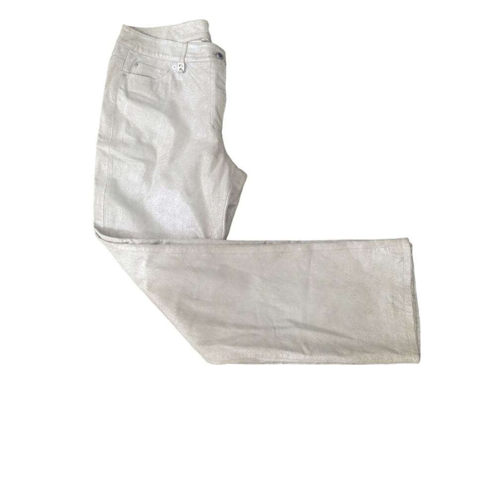 nWT Michael Kors size 14 silver leather pants